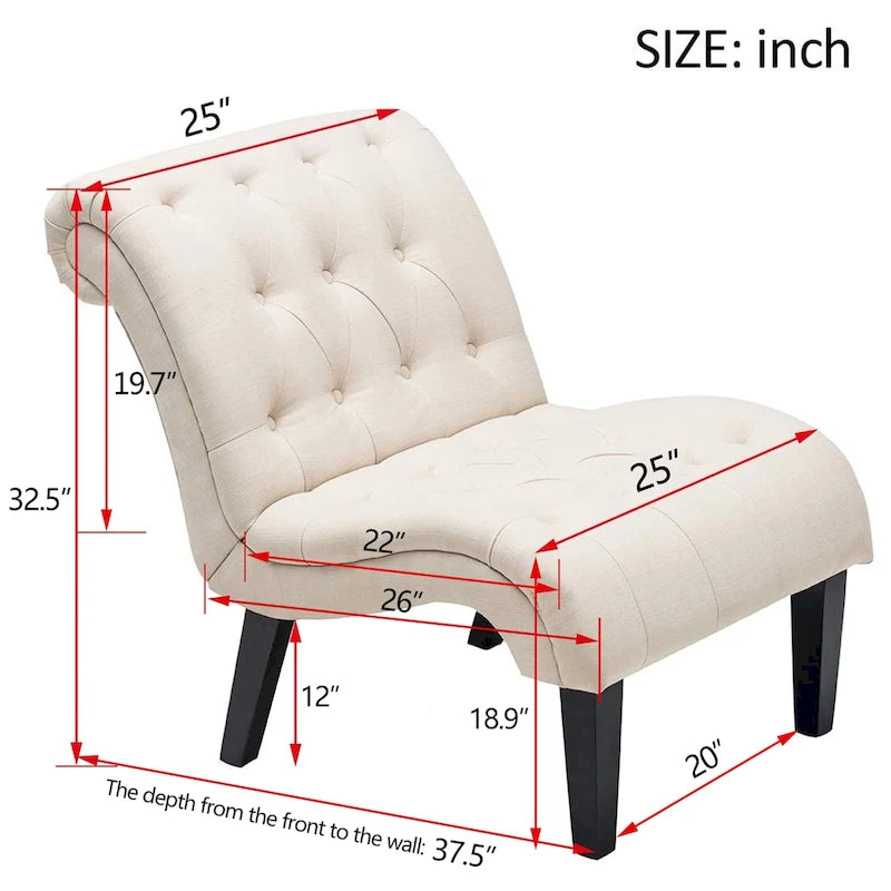 Accent Chairs Set of 2,Living Room Chairs 5