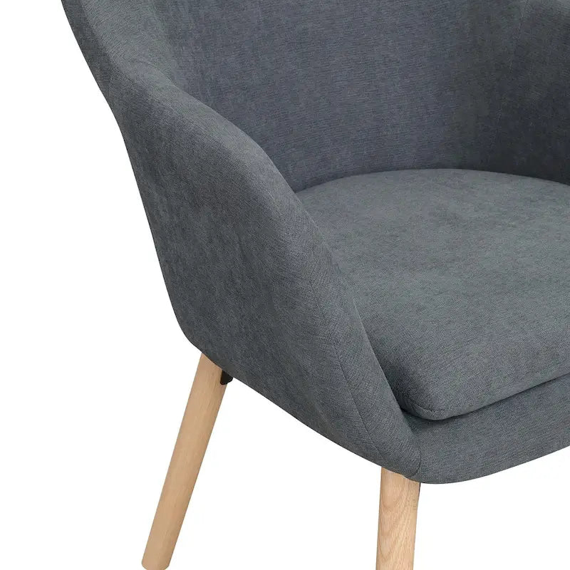 Convenience Concepts Take a Seat Charlotte Poltrona Accento Imbottita con Schienale Alto 20