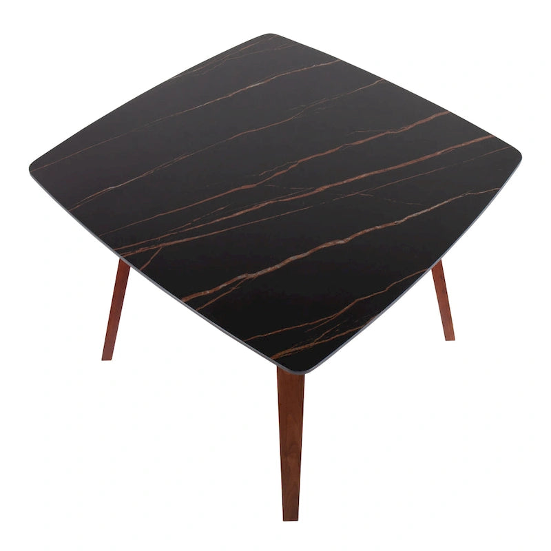 Carson Carrington Sala Dining Table with Textured Marble Table Top 6