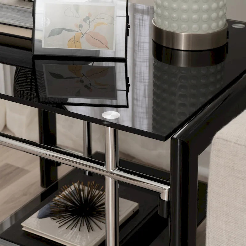 Jackie Black End Side Table