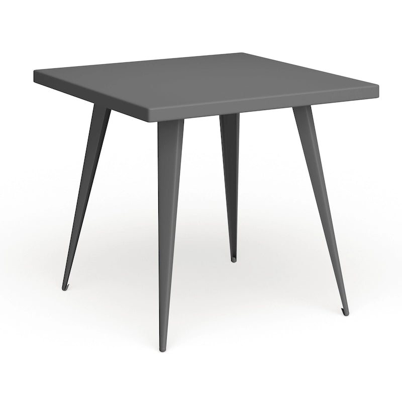 Carbon Loft Swan Industrial Square Metal Dining Table - N/A 18