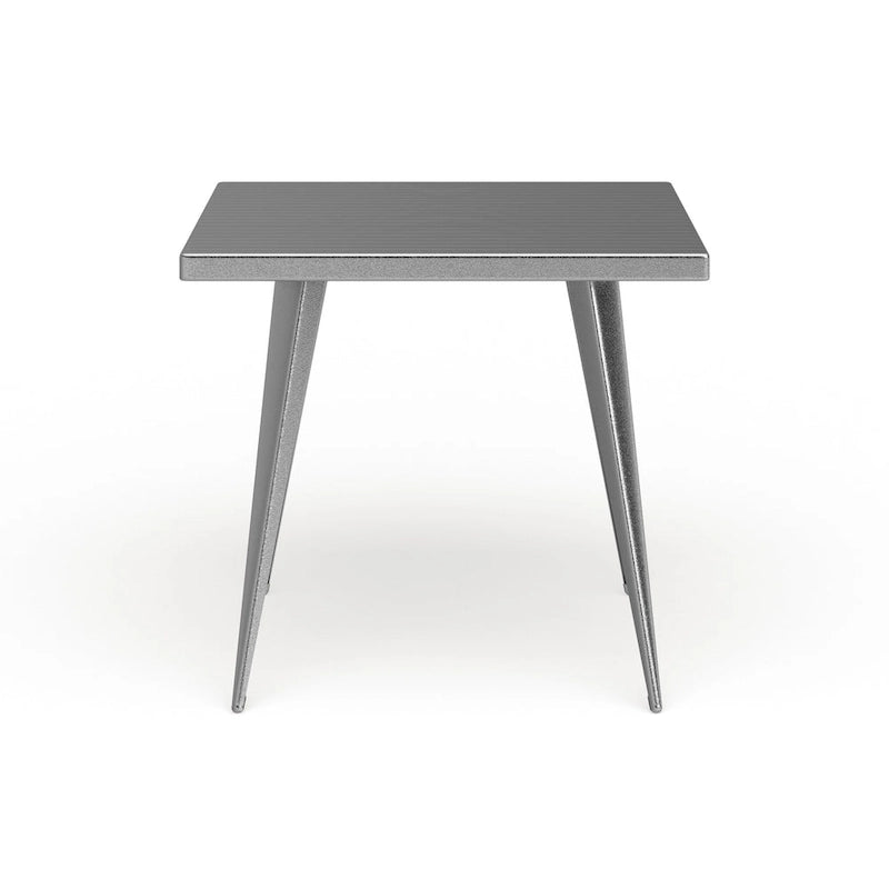Carbon Loft Swan Industrial Square Metal Dining Table - N/A 6