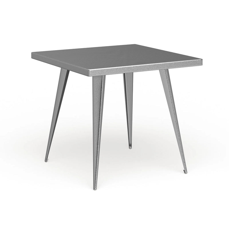 Carbon Loft Swan Industrial Square Metal Dining Table - N/A 8