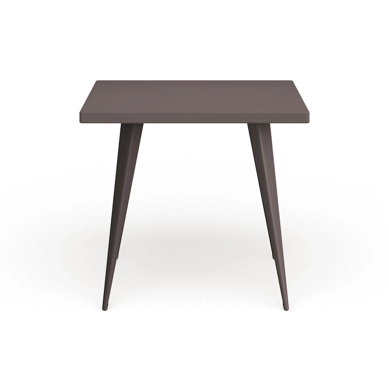 Carbon Loft Swan Industrial Square Metal Dining Table - N/A 10