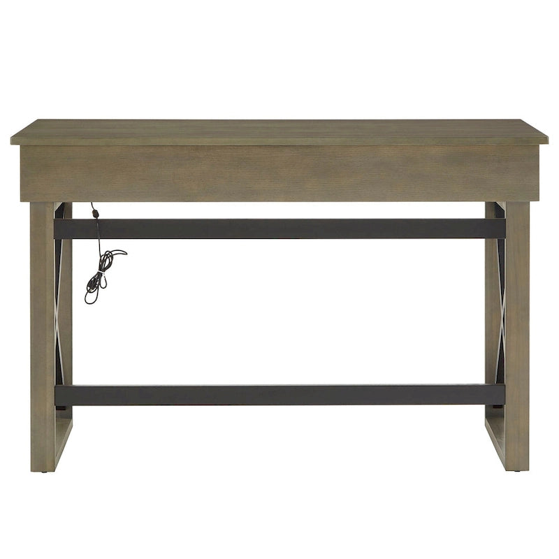 Murali Lift Top Desk with Charging Station by iNSPIRE Q Modern 15