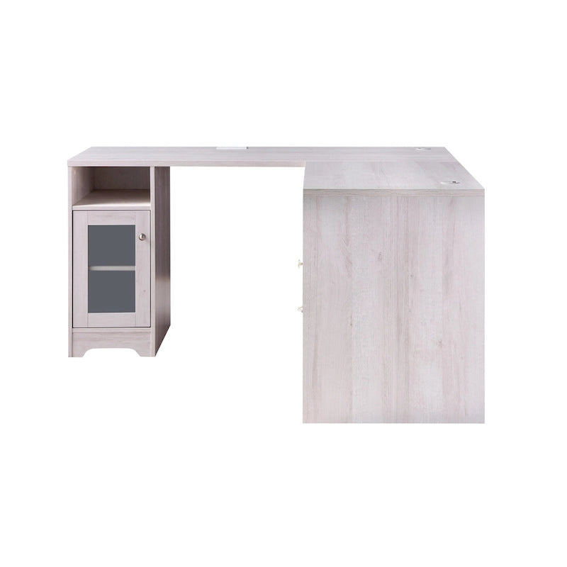 Barlon Transitional 59-inch L-shaped Computer Desk with USBs by Furniture of America 18