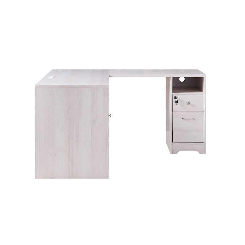 Barlon Transitional 59-inch L-shaped Computer Desk with USBs by Furniture of America 19