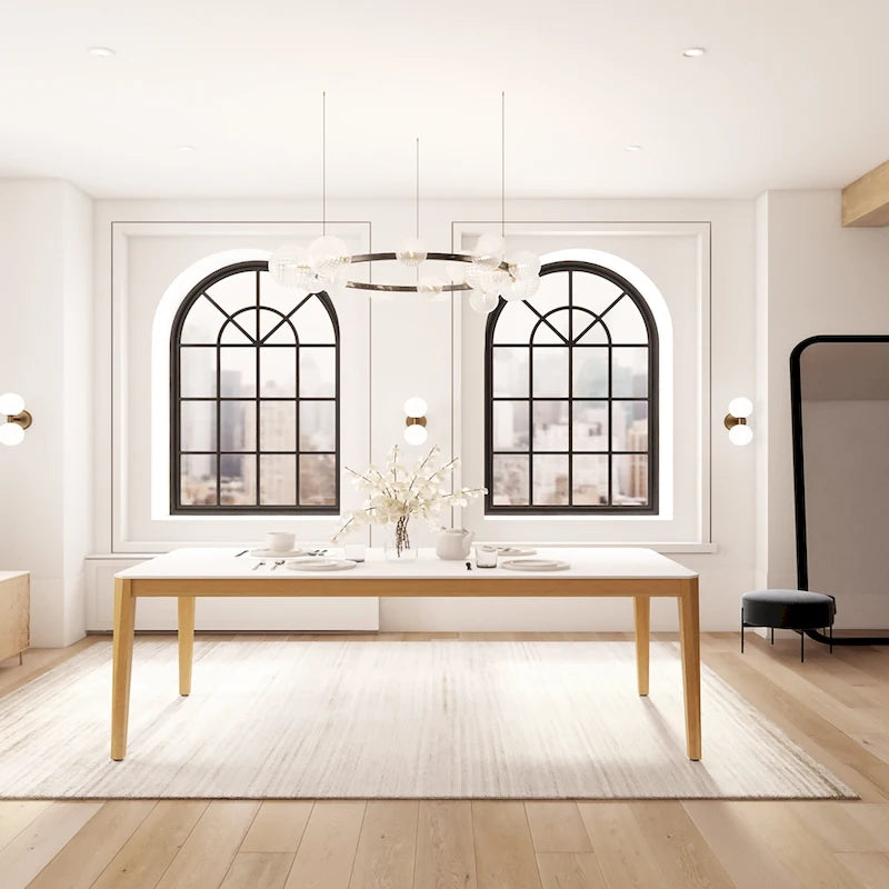 Midtown Concept Valse Indoor Dining Wood Table 9