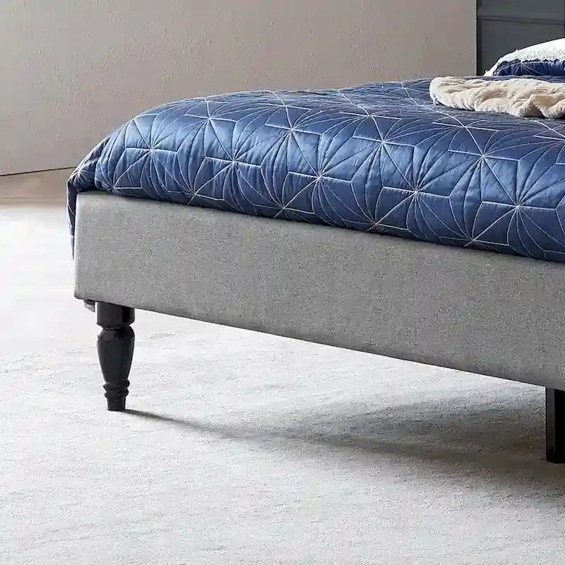 Atterbury Upholstered King Bed Platform by Christopher Knight Home 10