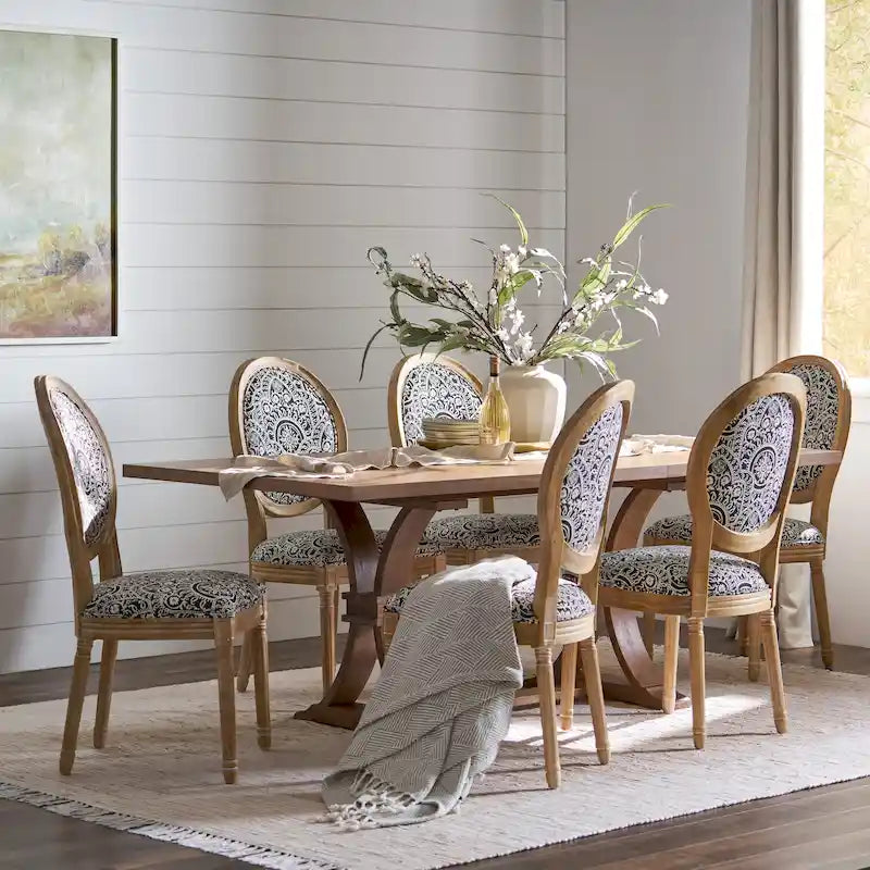 Set da pranzo Derring 7 pezzi di Christopher Knight Home 39