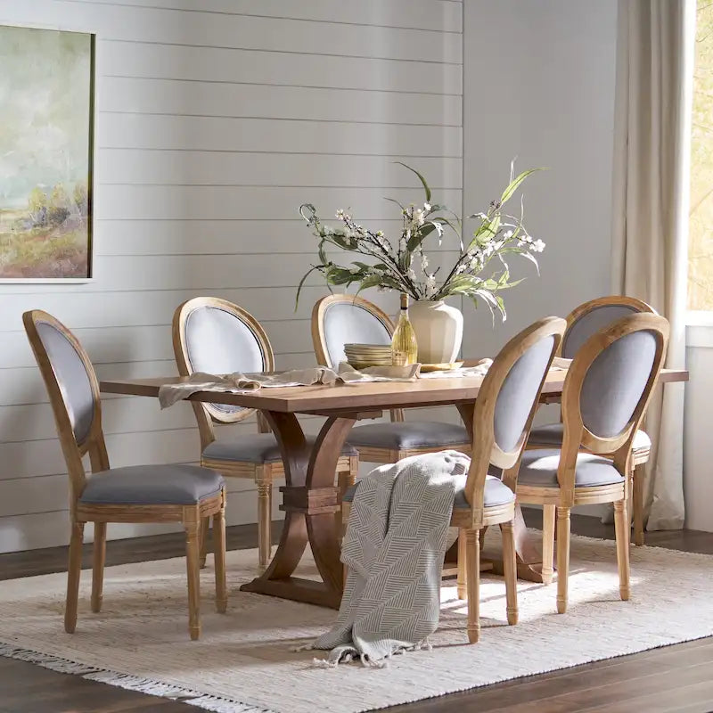 Set da pranzo Derring 7 pezzi di Christopher Knight Home 40