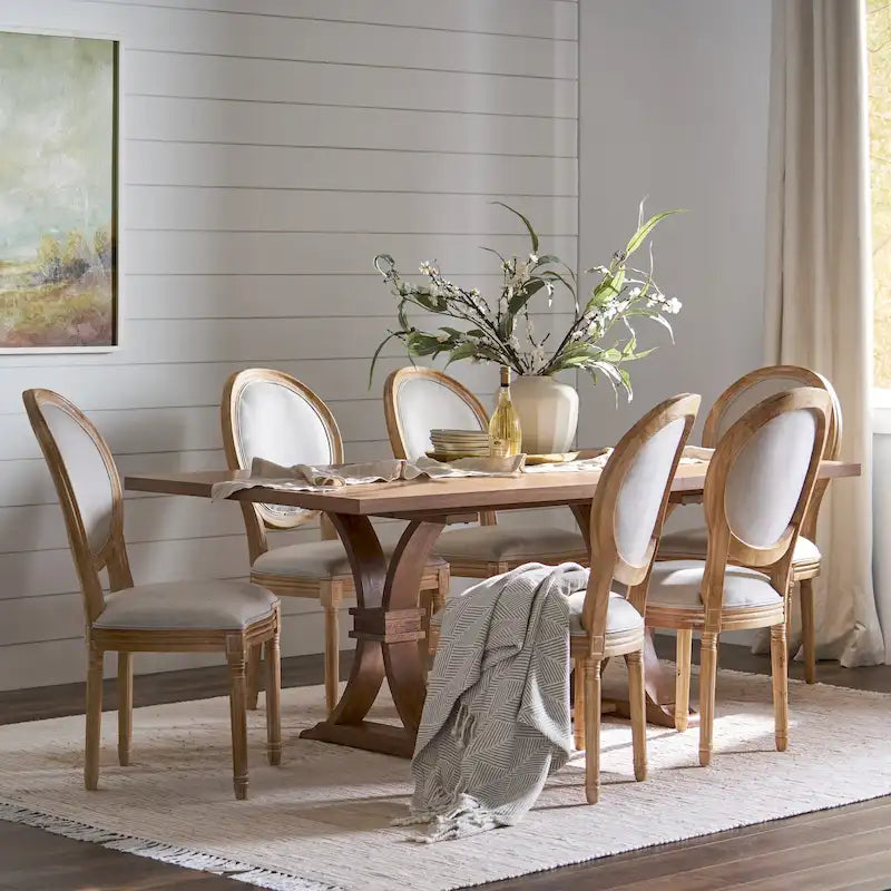 Set da pranzo Derring 7 pezzi di Christopher Knight Home 42