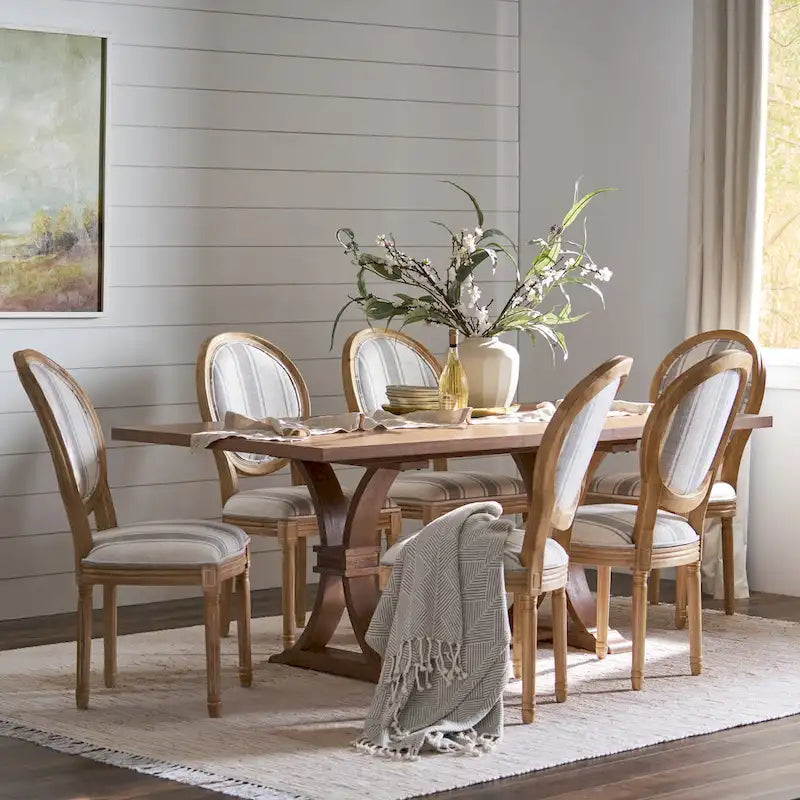 Set da pranzo Derring 7 pezzi di Christopher Knight Home 5