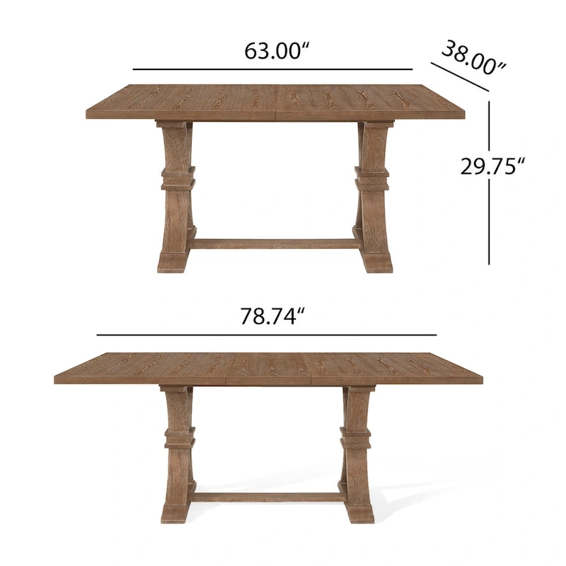 Set da pranzo Derring 7 pezzi di Christopher Knight Home 12