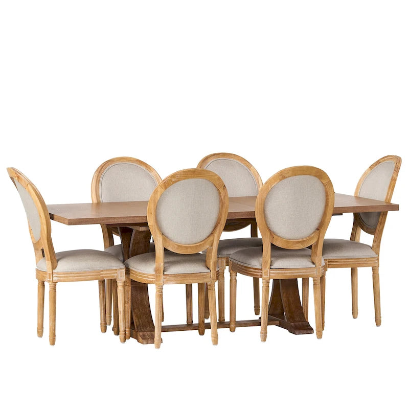 Set da pranzo Derring 7 pezzi di Christopher Knight Home 14