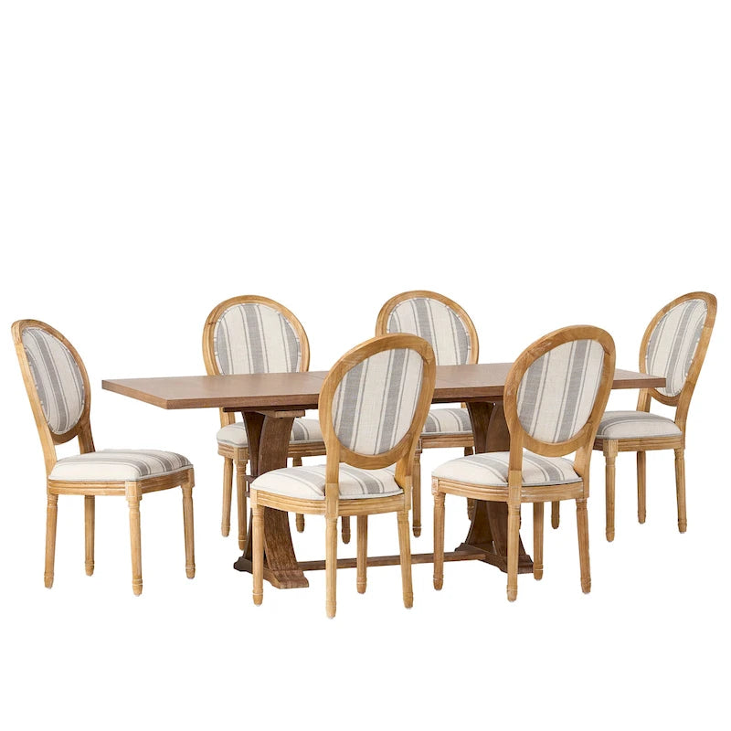 Set da pranzo Derring 7 pezzi di Christopher Knight Home 24
