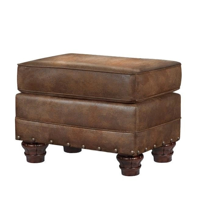 American Furniture Classics Model 9901-00-90 Sedona Arm Chair with Matching Ottoman 9