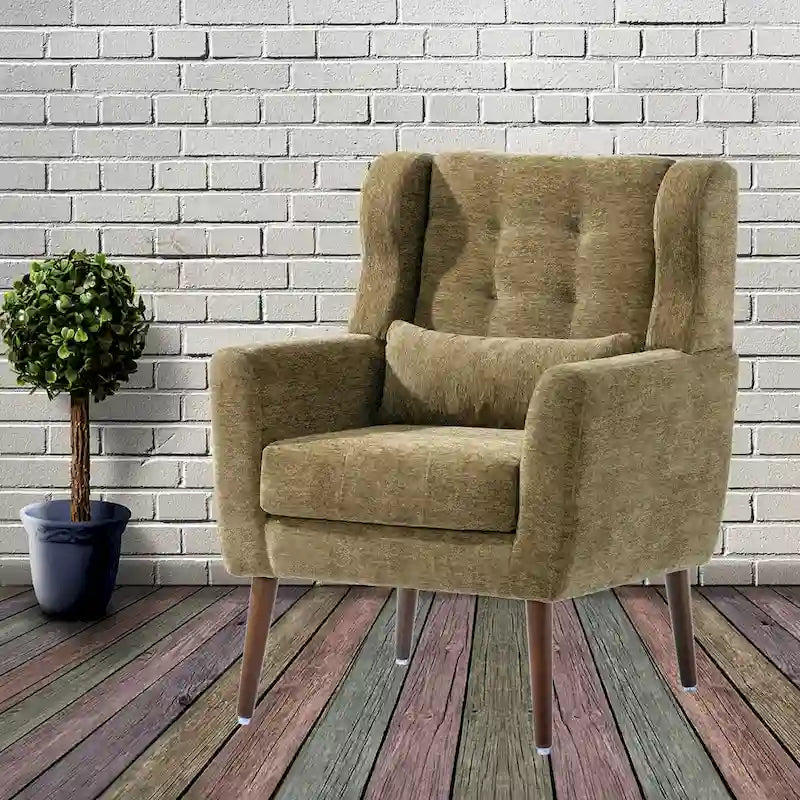 Modern Accent Chair Upholstered Foam Filled Living Room Chairs - 28.74 x 24.21 x 37.60 7