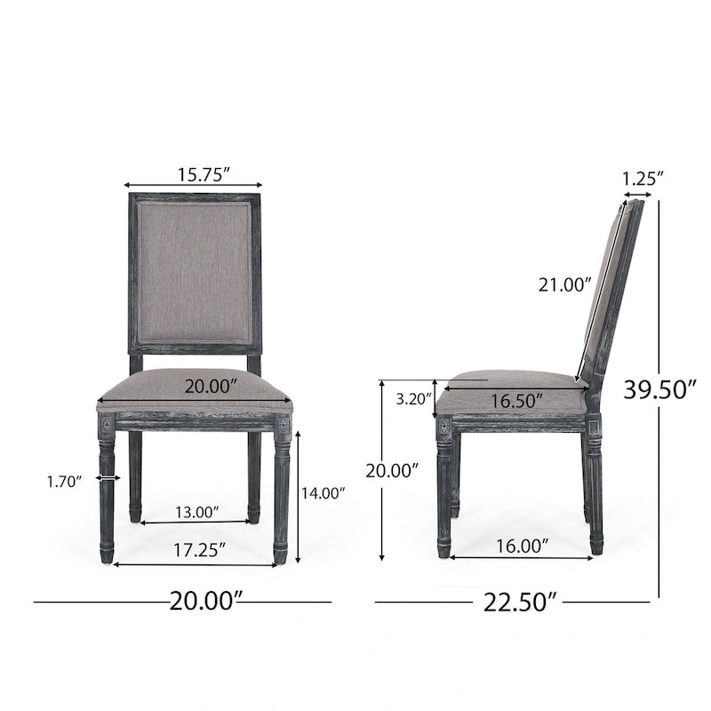 Regan Upholstered Expandable 7 Piece Dining Set by Christopher Knight Home 8