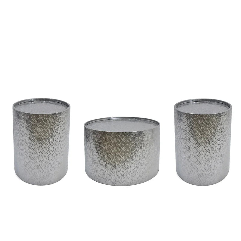 Christopher Knight Home Braeburn Modern Round 3-Piece Table Set