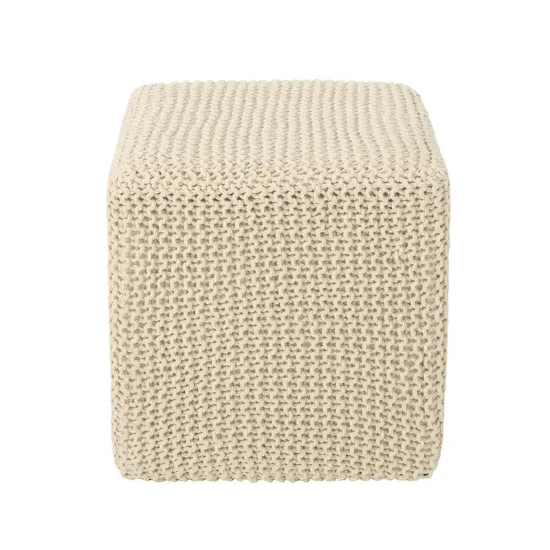 Tessie Knitted Foot Stool by Christopher Knight Home 6