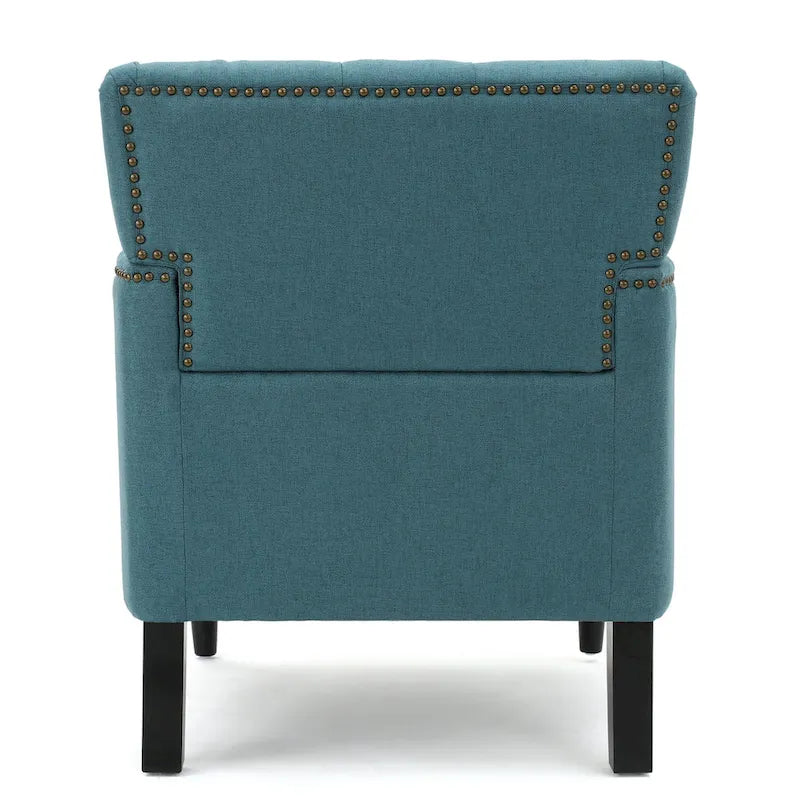 Malone Tufted Back Fabric Club Chair by Christopher Knight Home - 28.00 L x 29.50 W x 33.50 H 17