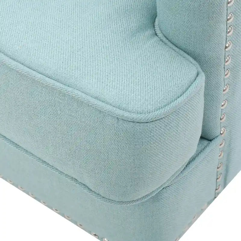 Malone Tufted Back Fabric Club Chair by Christopher Knight Home - 28.00 L x 29.50 W x 33.50 H 25