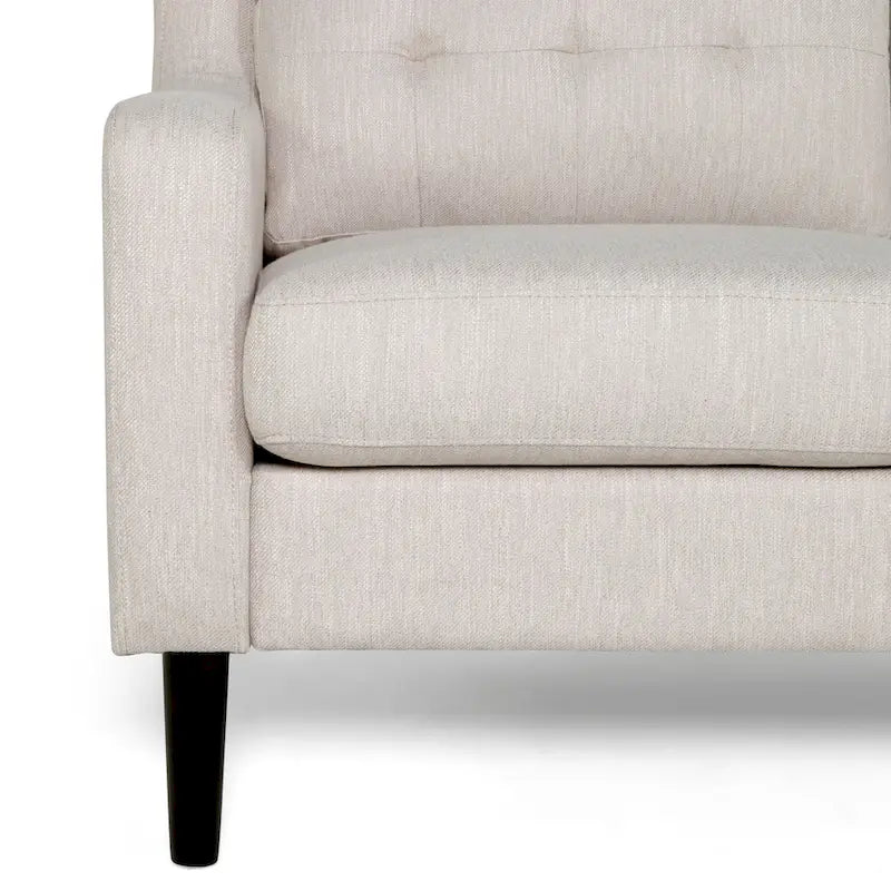 Divanetto in tessuto contemporaneo Galene di Christopher Knight Home - 58,00 L x 33,50 P x 34,50 H 4