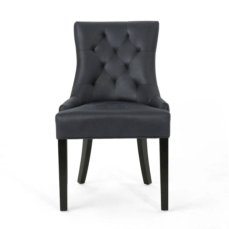 Hayden Contemporary Tufted Dining Chair (Set of 4) by Christopher Knight Home 7