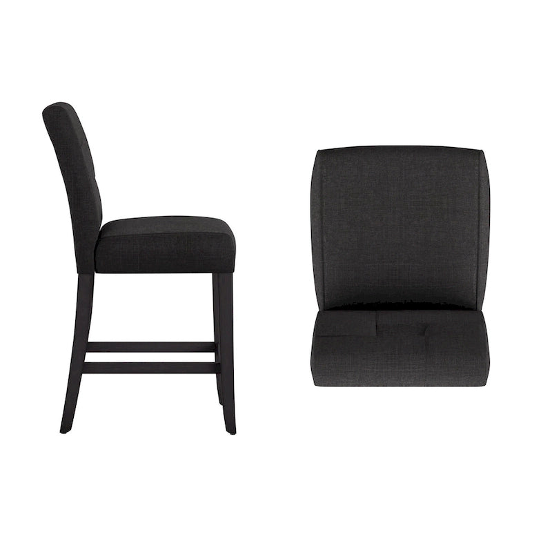 Sgabelli alti da bancone Brda Keyhole con schienale alto (set da 2) - Sgabello 6