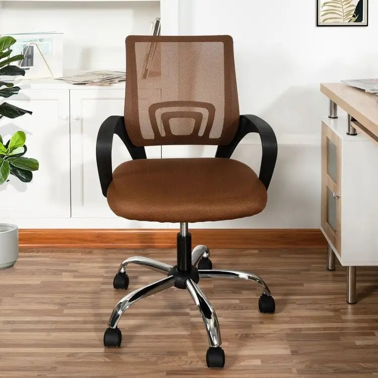 Ergonomic Breathable Mesh Office Chair  Adjustable Design with Lumbar Support and Enhanced Mobility with 360 Swivel Wheels 51