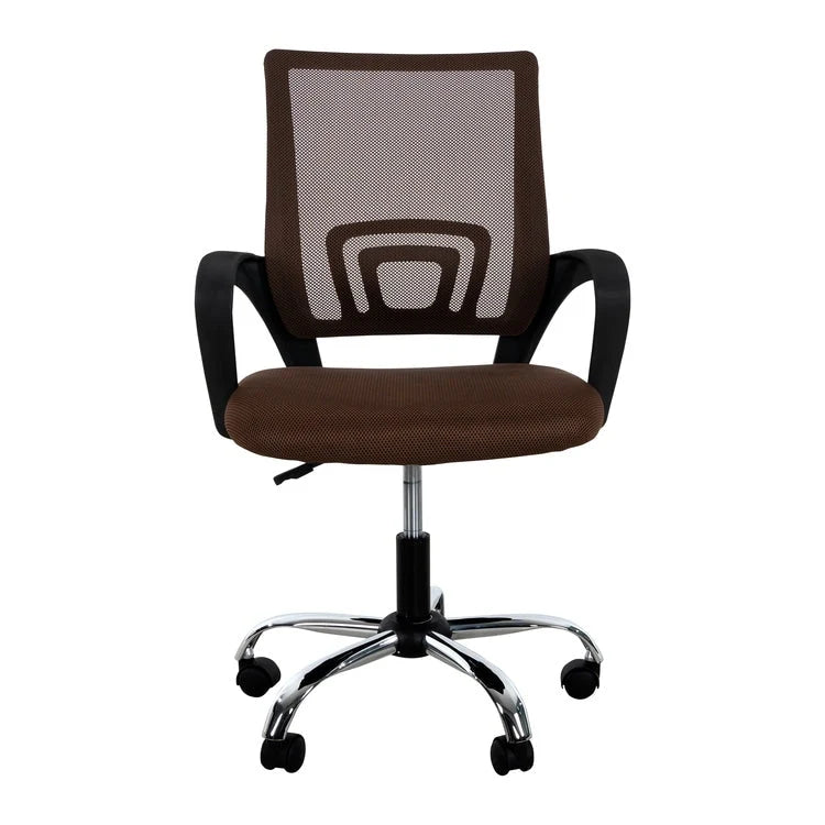 Ergonomic Breathable Mesh Office Chair  Adjustable Design with Lumbar Support and Enhanced Mobility with 360 Swivel Wheels 4