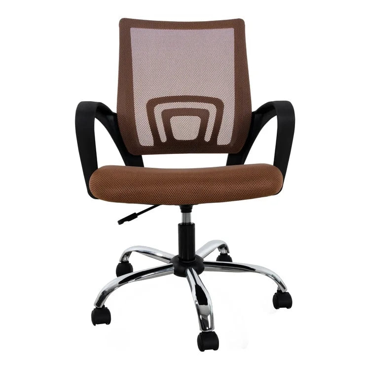 Ergonomic Breathable Mesh Office Chair  Adjustable Design with Lumbar Support and Enhanced Mobility with 360 Swivel Wheels 7