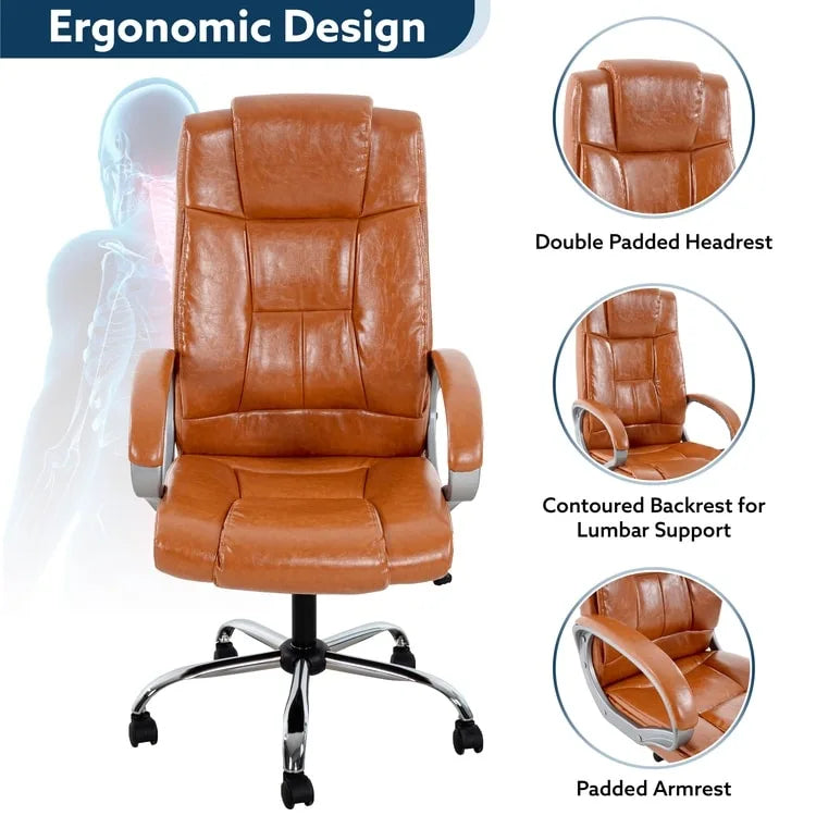 Ergonomic Breathable Mesh Office Chair  Adjustable Design with Lumbar Support and Enhanced Mobility with 360 Swivel Wheels 16