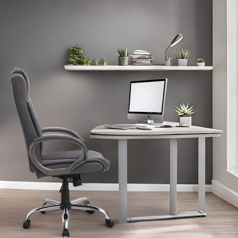 Ergonomic Breathable Mesh Office Chair  Adjustable Design with Lumbar Support and Enhanced Mobility with 360 Swivel Wheels 24