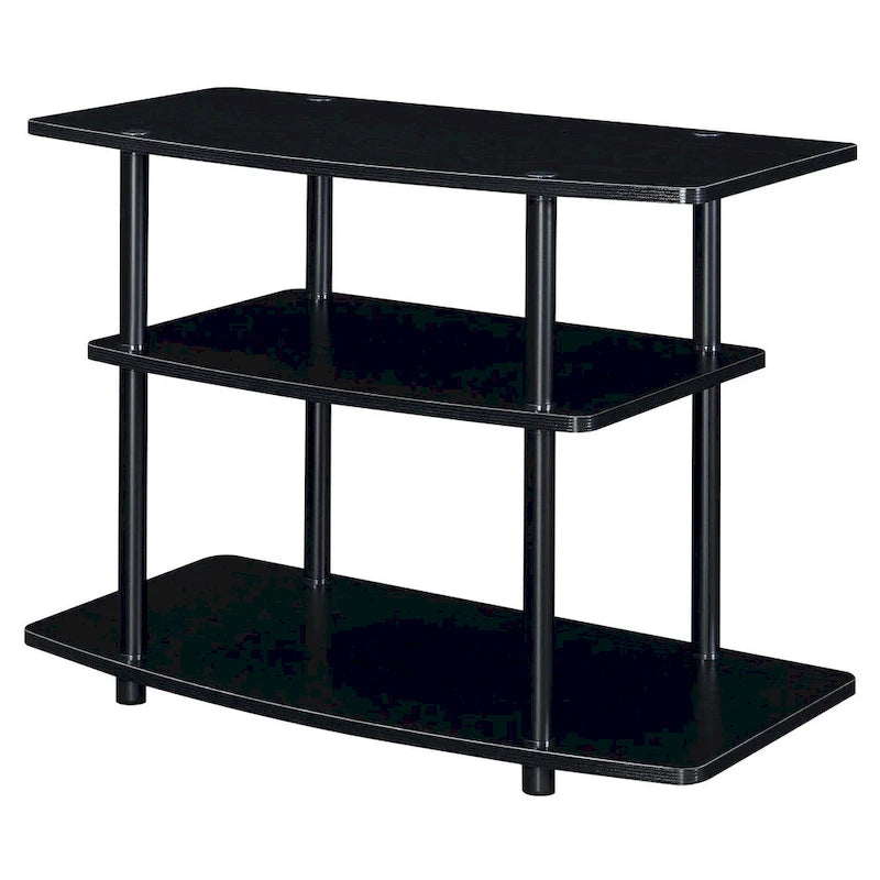 Convenience Concepts Designs2Go No Tools 3 Tier TV Stand 5
