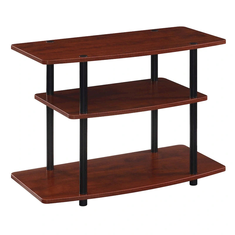 Convenience Concepts Designs2Go No Tools 3 Tier TV Stand 12
