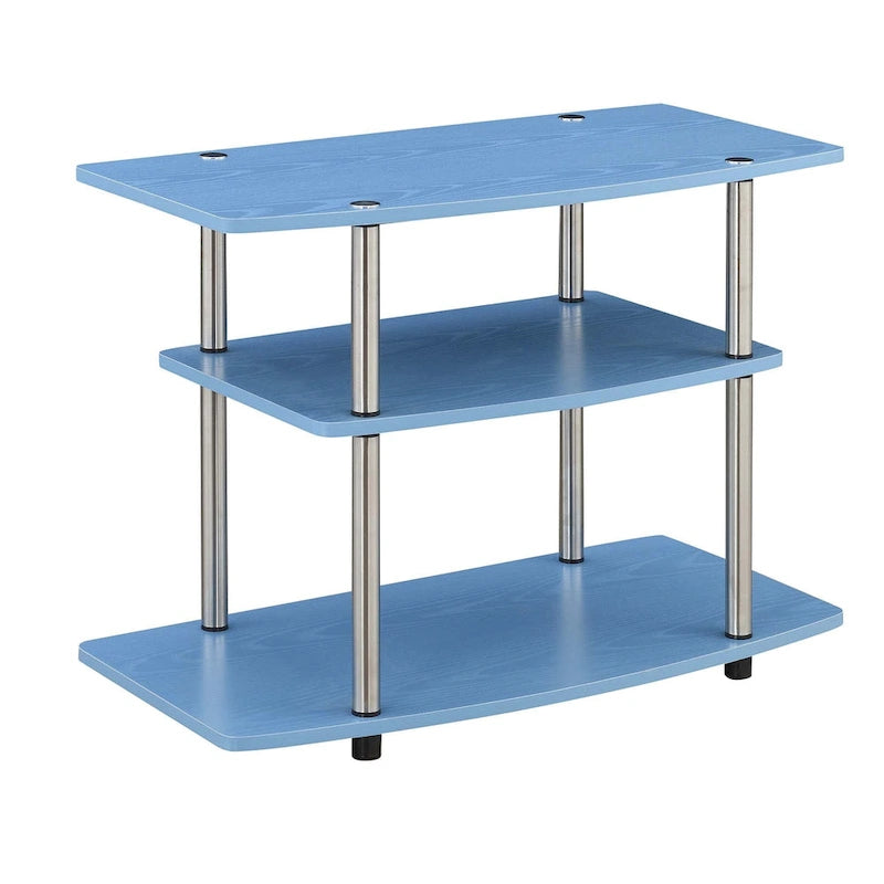 Convenience Concepts Designs2Go No Tools 3 Tier TV Stand 15