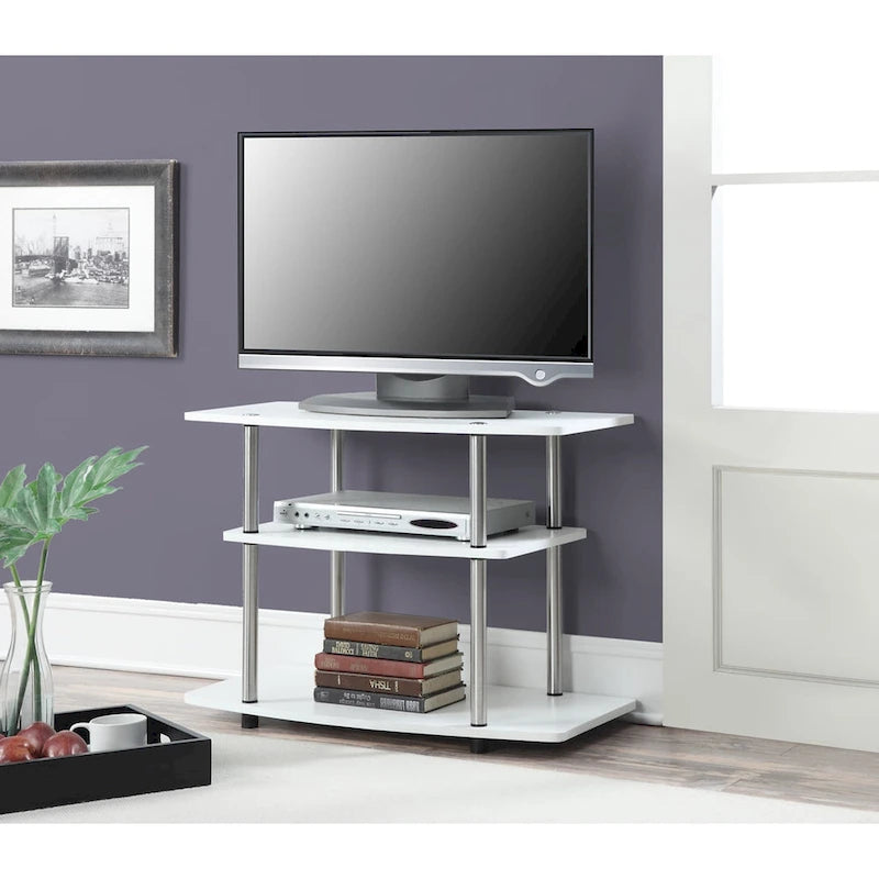 Convenience Concepts Designs2Go No Tools 3 Tier TV Stand 27