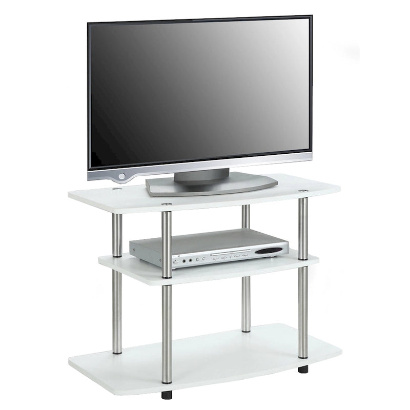 Convenience Concepts Designs2Go No Tools 3 Tier TV Stand 28