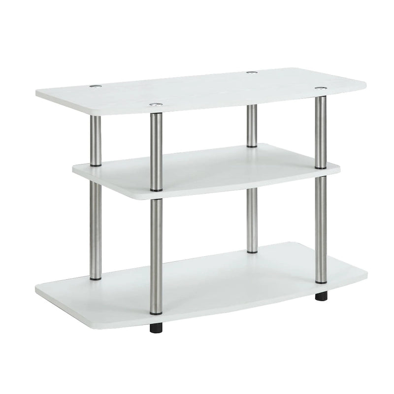 Convenience Concepts Designs2Go No Tools 3 Tier TV Stand 29