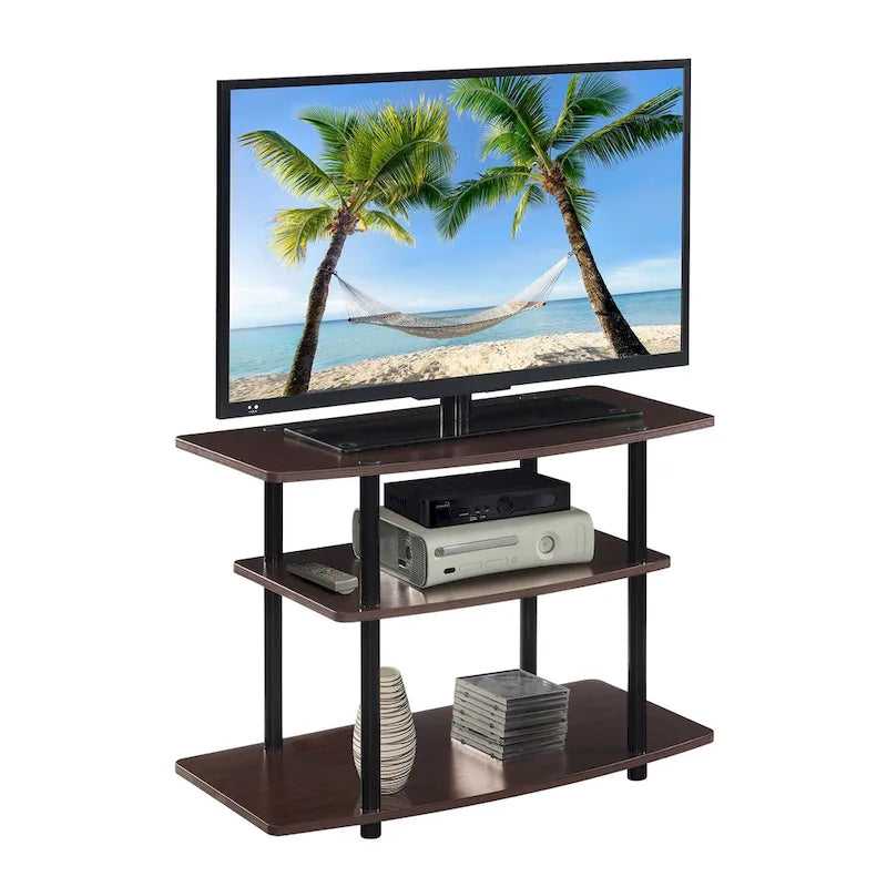 Convenience Concepts Designs2Go No Tools 3 Tier TV Stand 31