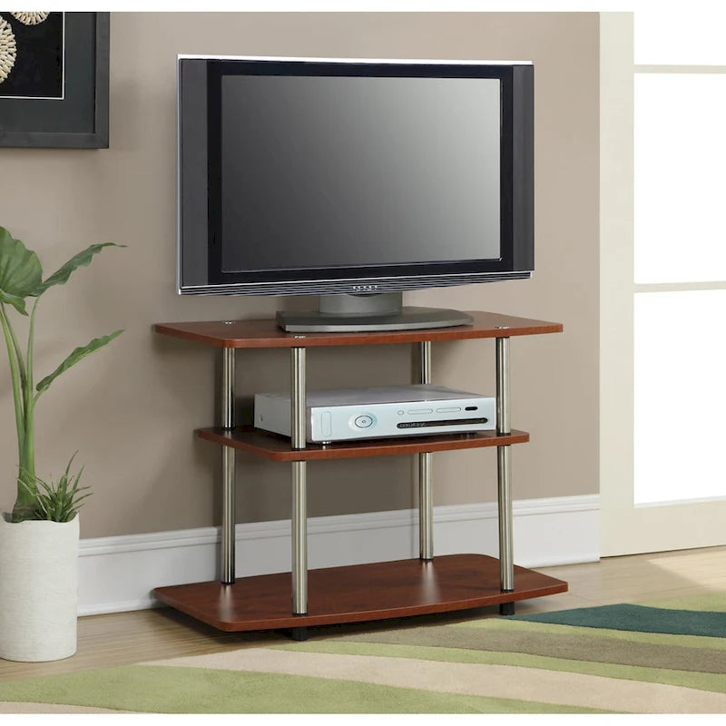Convenience Concepts Designs2Go No Tools 3 Tier TV Stand 37