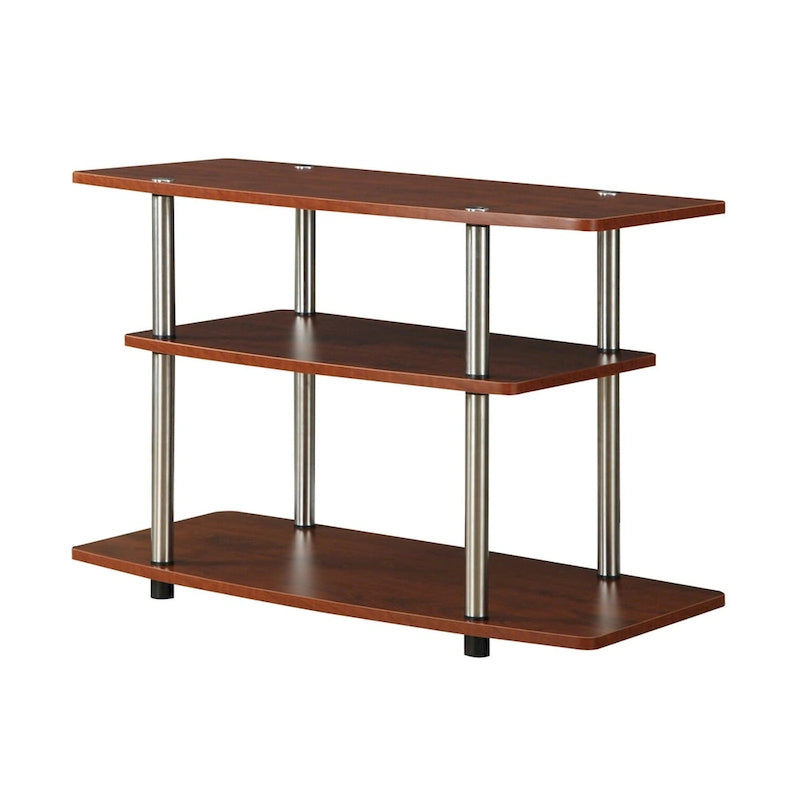 Convenience Concepts Designs2Go No Tools 3 Tier TV Stand 39