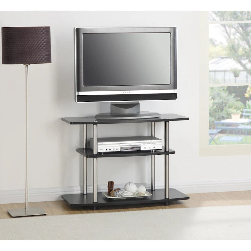 Convenience Concepts Designs2Go No Tools 3 Tier TV Stand 40