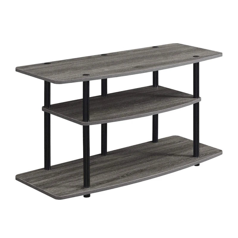 Convenience Concepts Designs2Go No Tools 3 Tier Wide TV Stand 12