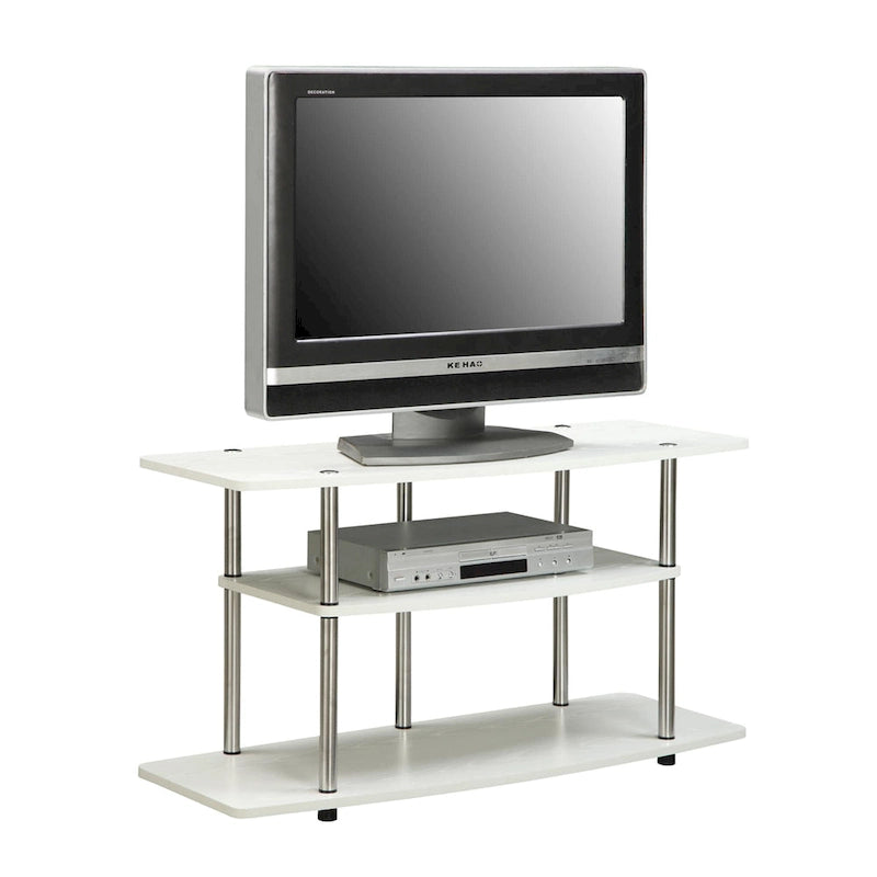 Convenience Concepts Designs2Go No Tools 3 Tier Wide TV Stand 22