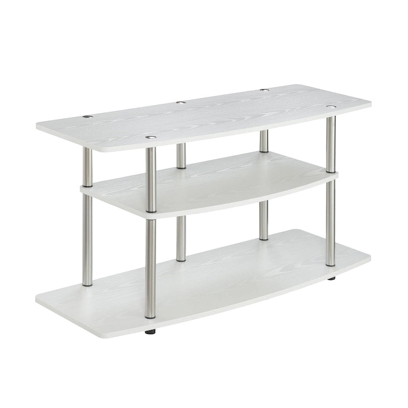 Convenience Concepts Designs2Go No Tools 3 Tier Wide TV Stand 23