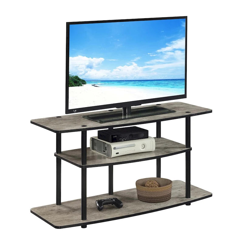 Convenience Concepts Designs2Go No Tools 3 Tier Wide TV Stand 26