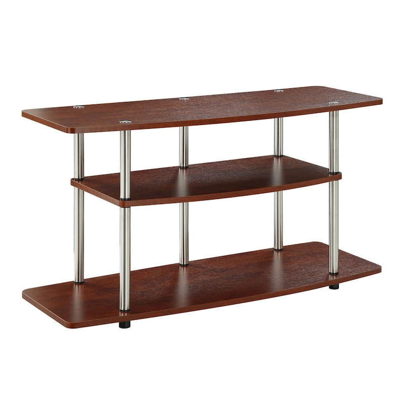 Convenience Concepts Designs2Go No Tools 3 Tier Wide TV Stand 43